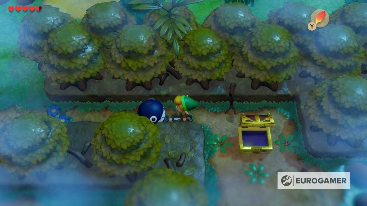 Zelda Link's Awakening Rescuing BowWow from Tal Tal Heights and